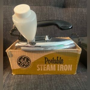 Vintage travel iron